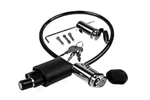 Transfer - Cable Lock Kit with Locking Hitch Pin : Amazon.in: Home ...