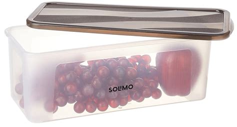 Buy Amazon Brand - Solimo Airtight Plastic Storage Container, BPA Free ...