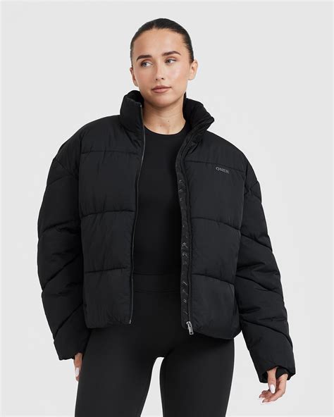 Black Puffer Coat