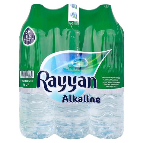 Rayyan Alkaline Natural Water 6 x 1.5Litre Online at Best Price ...