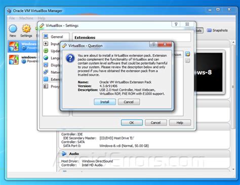 Image result for Oracle VM VirtualBox Extension Pack