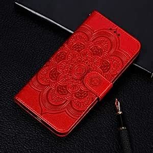 Mandala Embossing Pattern Horizontal Flip Leather Case for Samsung ...