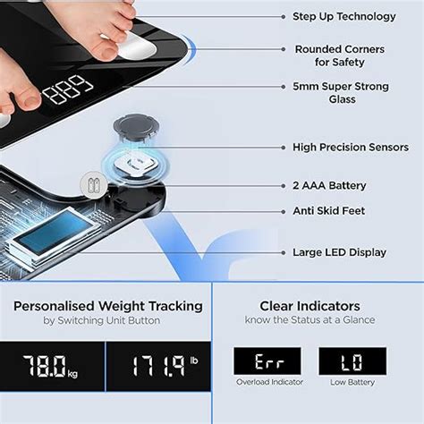 Siyaram’s I-Glass Body Weight Scale – Built – Siyaram Electronics