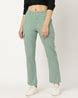 Buy Olive Green Trousers & Pants for Women by KRAUS Online | Ajio.com
