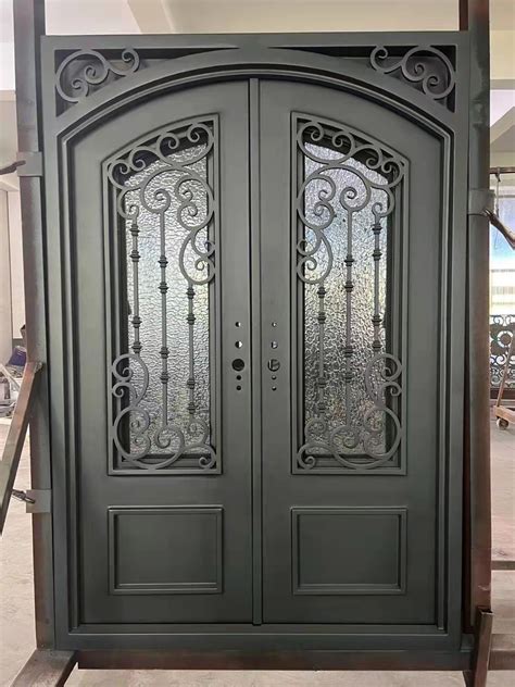 Hot Sell Home Front Arch Entrance Glass Screen Security Door Exterior ...