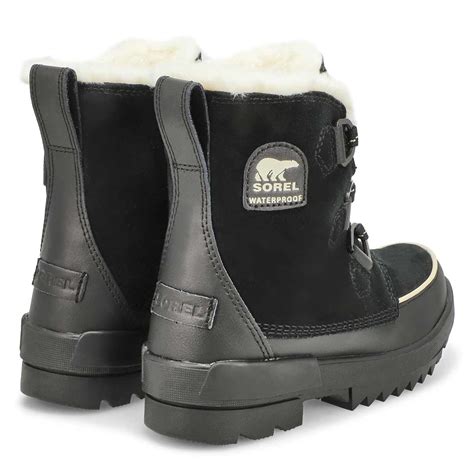 Sorel Women's Tivoli IV Black Waterproof Boo | SoftMoc.com