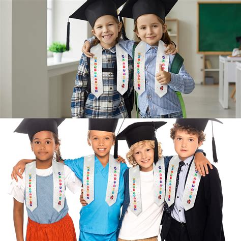 Xtinmee 25 Pcs Kindergarten Graduation Stoles for India | Ubuy