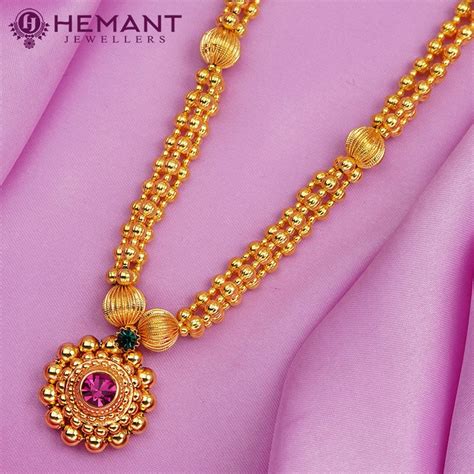 Traditional Maharashtrian Kolhapuri Tarboose Mala Saj 0-2-5 Long – itisaaj