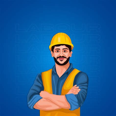 Posterit - Labour Day PSD Design