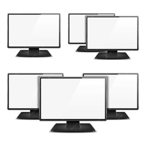 Computer monitors | Premium Vector