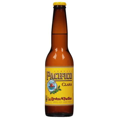 Pacifico Clara Mexican Lager Import Beer, 12 fl oz Bottle, 4.4% ABV 12 ...
