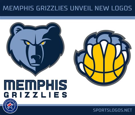 Memphis Grizzlies Unveil New Logos and Uniforms – SportsLogos.Net News