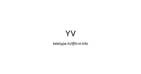 YV — Teletype