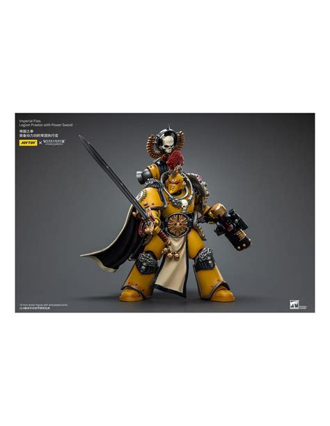 PiXELATOY - Imperial Fists Legion Praetor with Power Sword. Warhammer ...