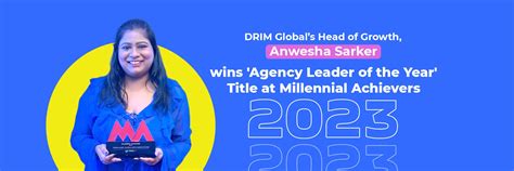 DRIM Global’s Head of Growth, wins 'Agency Leader of the Year' Title at ...