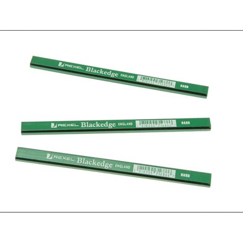 Black Edge 34332 Card of 12 Pencils – Green/Hard | BLAG | Carpenters ...