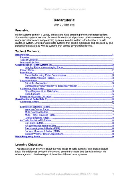 Image result for My Radar Tutorial