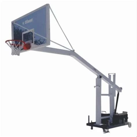 Basketball Pole - Vixen Movable Premium Spring Loaded Basketball Post ...