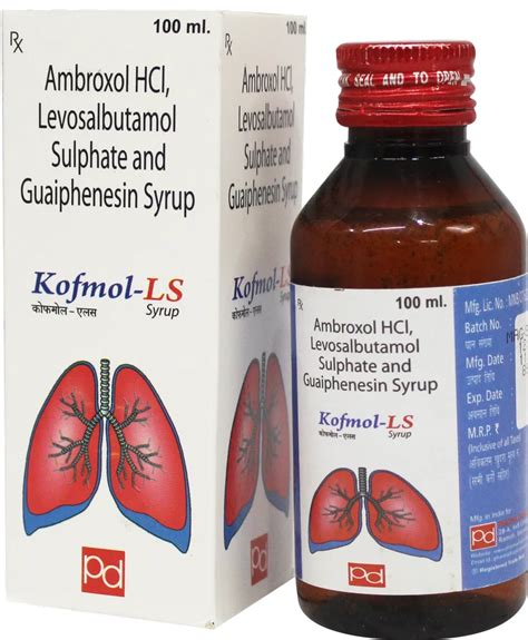 Syrup - Levosalbutamol , Ambroxal HCL , Guaiphenesin Syrup Manufacturer ...