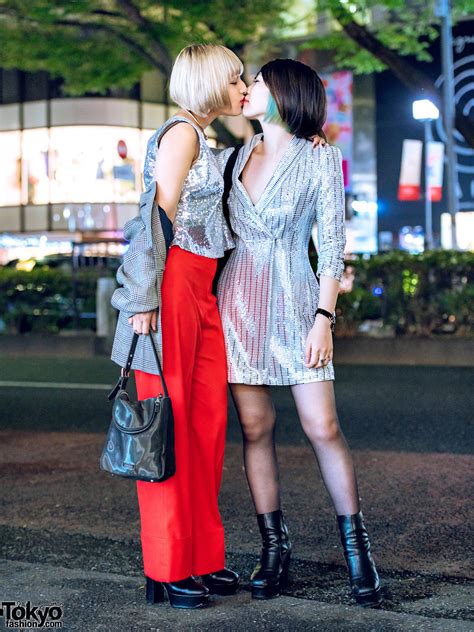 The Japanese lesbian couple we street snapped in Harajuku several weeks ...