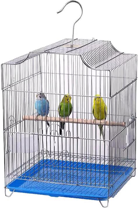 Parakeet Bird Cage, Wire Birdcage Hanging Bird House | Ubuy India