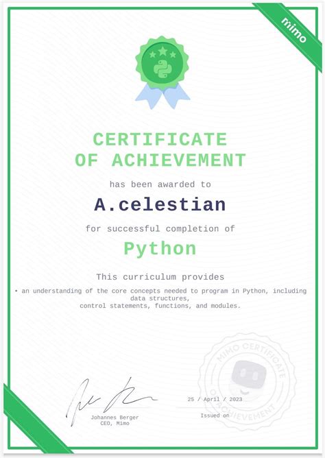 Image result for Mimo Coding Certificate