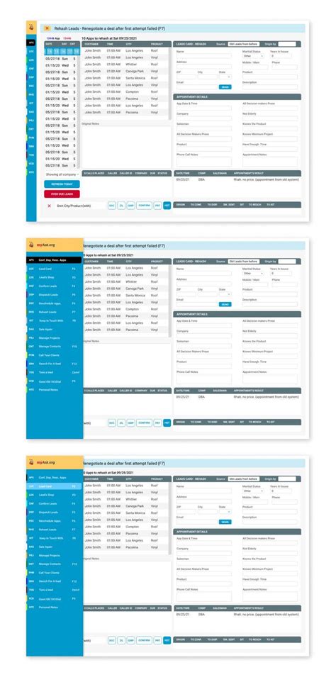 Entry #26 by yankrishnayana for Web CRM UI design basic adjustment ...