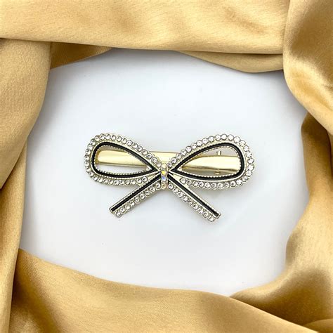 Oralia New Cute Korean Stone Studded Bow Designed Hair Clip– Oralia India