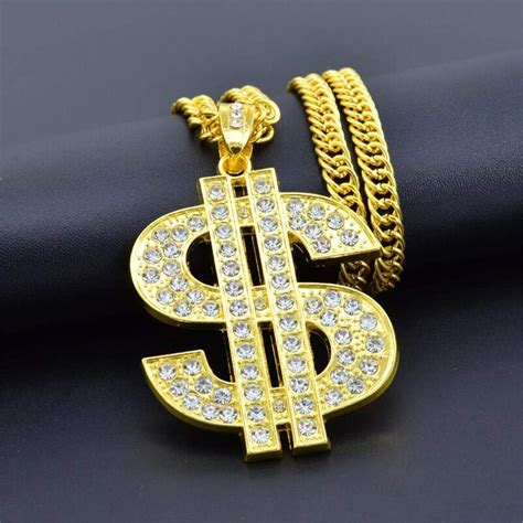 VICKO Trend Hip-hop American Style Dollar Sign Men | Ubuy India