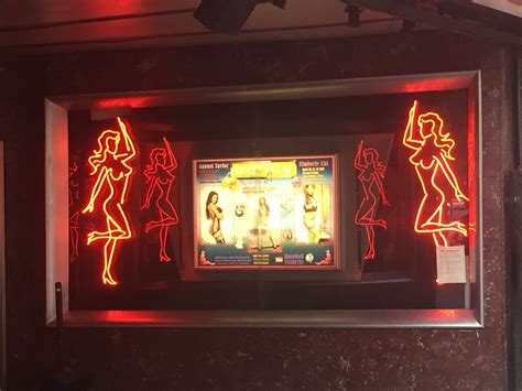 Neon reflections at the Crazy Horse, 980 Market Street. March 2017 ...