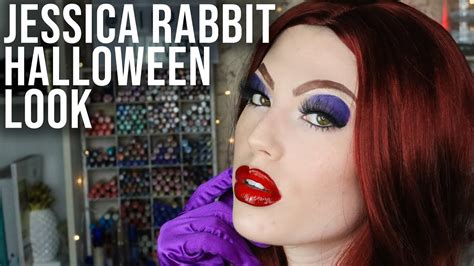 Image result for Jessica Rabbit Transformation Makeup Tutorial