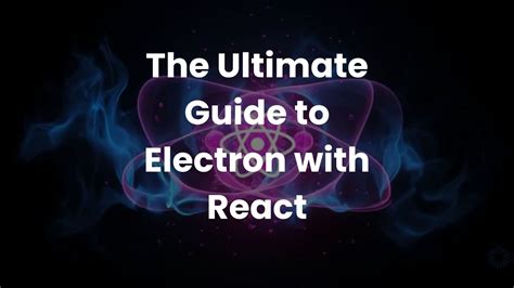 Electron React Tutorial 的图像结果