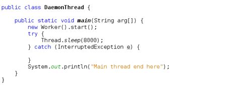 Daemon Threads and Its Implementation with an Example in Java 的图像结果