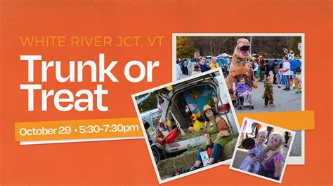 Trunk-or-Treat White River Junction, Riverbank Church (White River ...