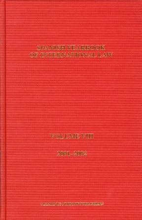 Buy Spanish Yearbook Of International Law: 2001-2002: 8 Book Online at ...