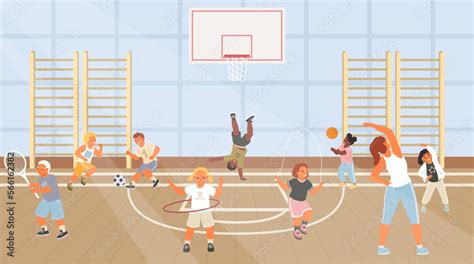 School Sports Activities Cartoon 的图像结果