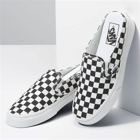 Vans Classic Checkerboard Pack Slip-On Mule Shoe - Women's - Footwear