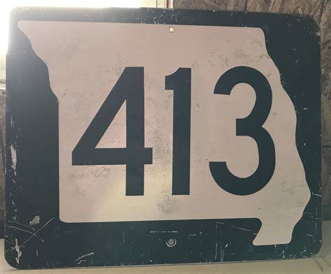Missouri Highway Road Signs