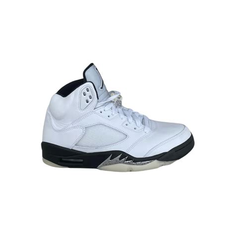 Air Jordan 5 Black/White – YankeeKicks Online