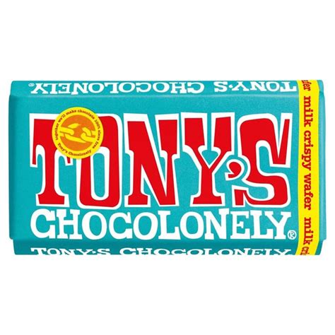 Tony's Chocolonely Milk Crispy Chocolate Bar 180gm – glamshow