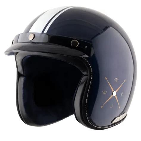 Axor Retro Jet Euro Globe Gloss Royal Blue Helmet – AH Helmets