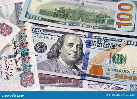 American 100 Dollars Bill , 50 Egyptian Pounds and a Fragment of 100 ...