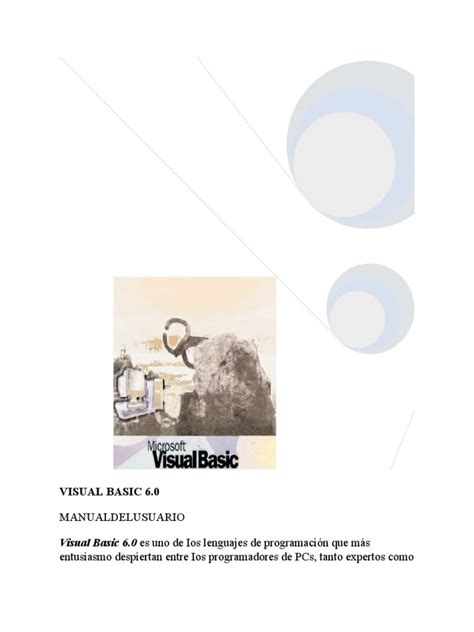 Image result for Visual Basic Tutorials PDF 6.0