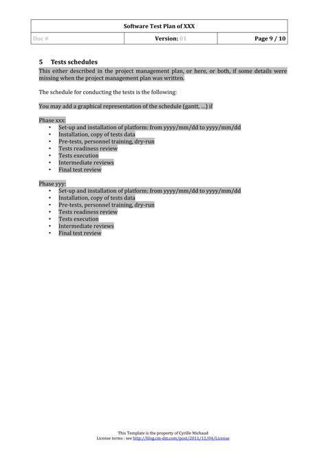 Software Performance Test Plan Template 的图像结果