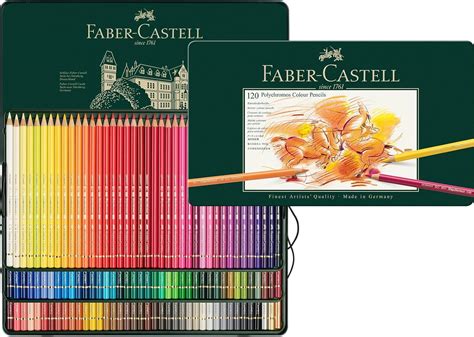 ZRFAEIAL Faber Castell Polychromos Colored Pencils - 120 India | Ubuy