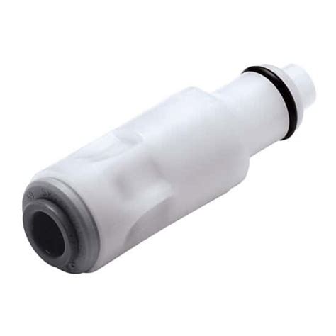 CPC (Colder) PLCD Quick-Disconnect Fitting, JG Insert, Acetal, Valved ...