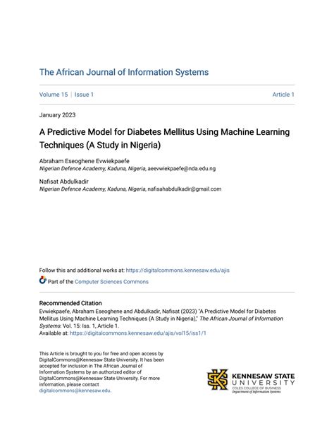 Machine Learning Predictive Models Design for Diabetes 的图像结果