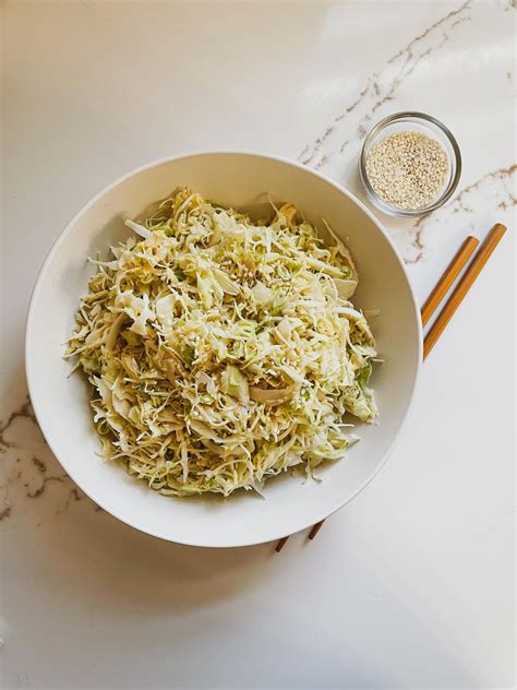 Japanese Cabbage Salad - Espresso and Lime