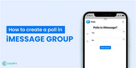 How To Create A Poll In iMessage Group? | Cashify Mobile Phones Blog