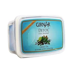 Girnar Food & Beverages Pvt. Ltd. Detox Green Tea (Desi Kahwa),250G ...